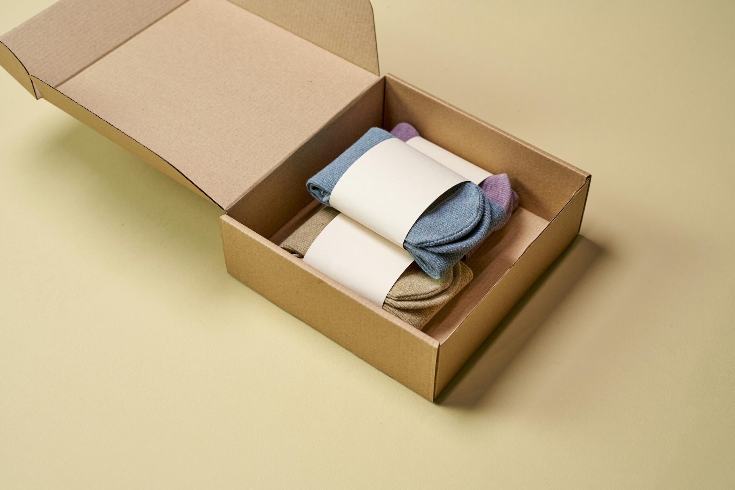 Set of colorful compression packing cubes laid out neatly