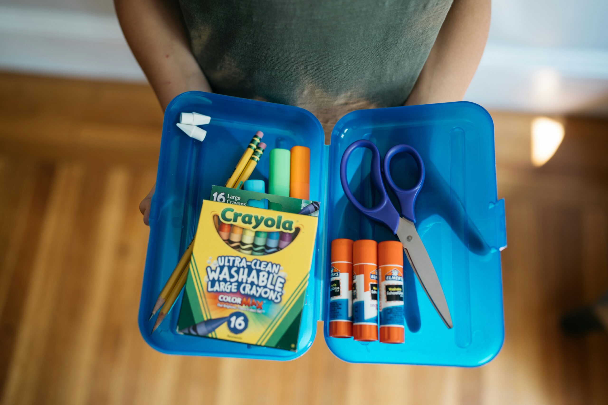 A neatly packed expandable carry-on showing organized compartments inside.