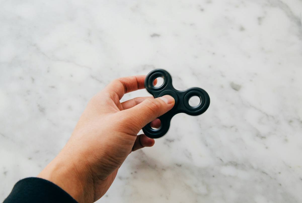 All-black spinner on sale.