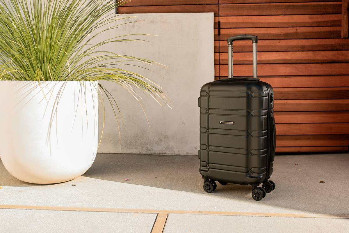 Allegro airline-approved carry-on from American Green Travel (black).